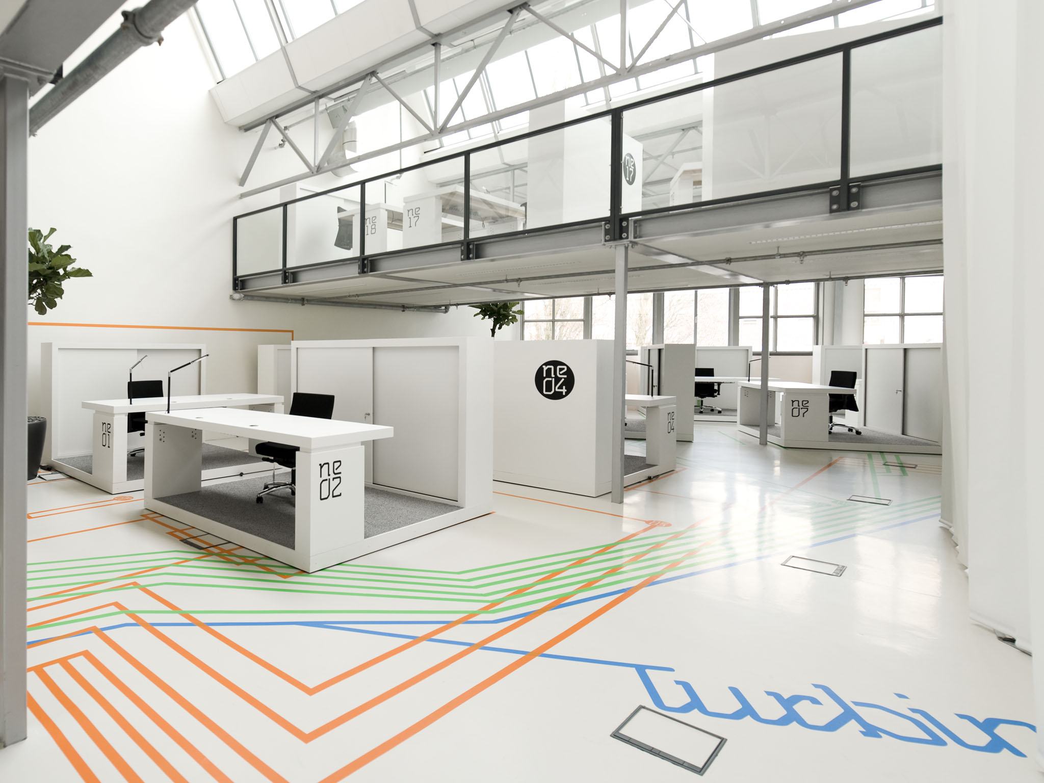 Studio Überdutch - interior design - Turbine Leiden