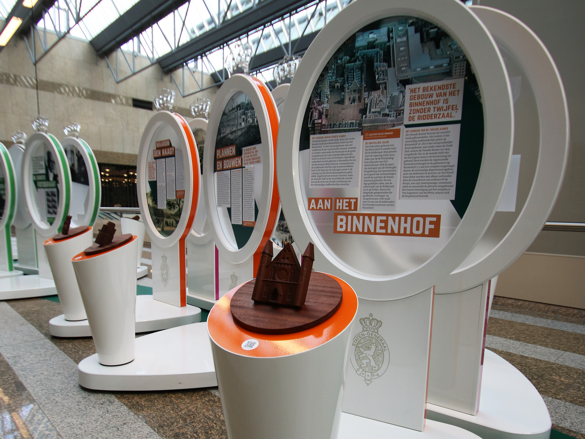 ontwerp tentoonstelling 200 jaar Staten Generaal - Design exhibition 200 years Dutch Parliament